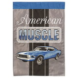 Dicksons M011800 Flag American Muscle Car Blue 13X18