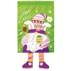 Dicksons M011826 Crazy Leg Happy Easter Gnome