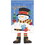 Dicksons M011874 Crazy Leg Snowman Welcome