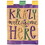 Dicksons M011888 Flag Krazy Welcome Here 13X18