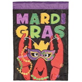 Dicksons M011892 Flag Mardi Gras Crawfish Mask 13X18