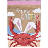 Dicksons M011909 Flag Crab Happy Easter 13X18
