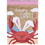 Dicksons M011909 Flag Crab Happy Easter 13X18