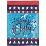 Dicksons M011911 Flag Happy 4Th Of July 13X18