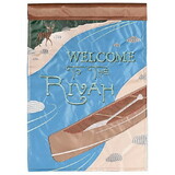 Dicksons M011919 Flag Welcome To The Rivah 13X18
