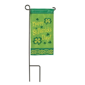 Dicksons M040060 Mini Flag Happy St Patricks Day 4X8.5