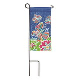 Dicksons M040064 Mini Flag Butterfly Polyester 4X8.5