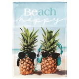 Dicksons M070076 Flag Beach Happy Pineapples 30X44