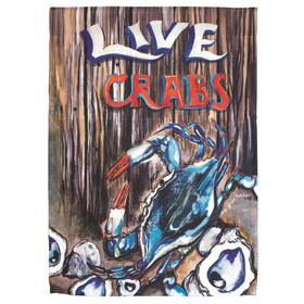 Dicksons M070096 Flag Live Crabs Polyester 30X44