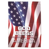 Dicksons M070101 Flag God Bless America Polyester 30X44