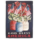 Dicksons M070200 Flag God Bless America Jars 30X44