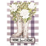 Dicksons M070213 Flag Home Sweet Home Boots 30X44