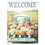 Dicksons M080014 Flag Welcome Flower Truck 13X18
