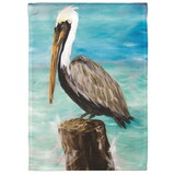 Dicksons M080074 Flag Pelican On Post Polyester 13X18