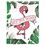 Dicksons M080161 Flag Flamingo Welcome Friends 13X18