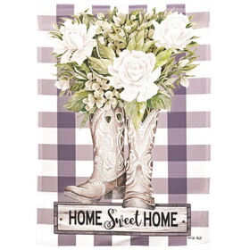 Dicksons M080213 Flag Home Sweet Home Boots 13X18