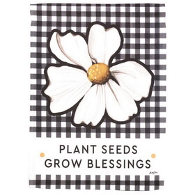 Dicksons M080218 Flag Plant Seeds Grow Blessings 13X18