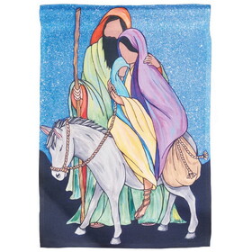 Dicksons M080229 Flag The Holy Journey Polyester 13X18