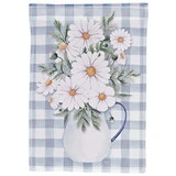 Dicksons M080255 Flag Welcome Daisies 13X18