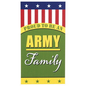 Dicksons MAG-1022 Magnet Proud Army Family 2.75X5