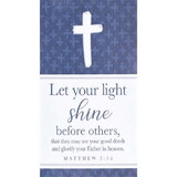 Dicksons MAG-1036 Magnet Let Your Light Shine 2.75X5