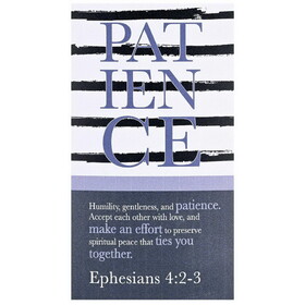 Dicksons MAG-1039 Magnet Patience Ephesians 4:2-3 2.75X5
