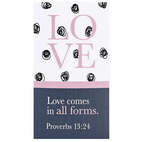 Dicksons MAG-1041 Magnet Love Proverbs 13:24 2.75X5