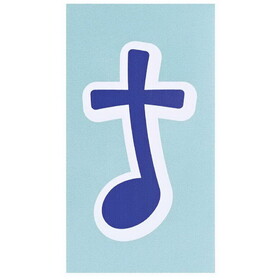 Dicksons MAG-1049 Magnet Blue Music Note 2.75X5