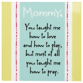 Dicksons MAGHB-1087 Magnet Hb Mommy  You Taught Me 2.5X2.5