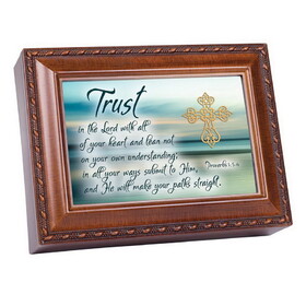 Dicksons MB2308S Music Box Trust In The Lord Prov. 3:5-6