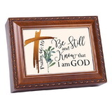 Dicksons MB2317S Music Box Be Still & Know Psalm 46:10