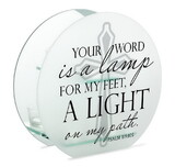 Dicksons MCH11SR Tealight Holder Your Word Psalm 119:105