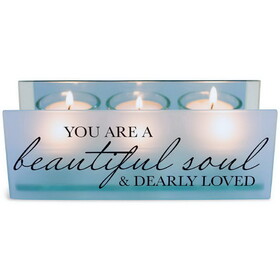 Dicksons MCHPRT01BL Tealight You Are A Beautiful Soul Blue
