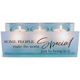 Dicksons MCHPRT06BL Tealight Some People Make The World Blue