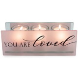 Dicksons MCHPRT15BH Tealight You Are Loved Blush