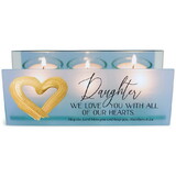 Dicksons MCHPRT28SBL Tealight Daughter We Love You With All