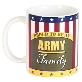 Dicksons MUG-1177 Mug Ceramic Proud Army Family 11Oz