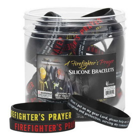 Dicksons N-1044B Brc Silcn Firefighter Prayer 7/16 24/Tub