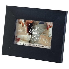 Dicksons PF4015BL-64-1 Two Will Become One Tabletop Photo Frame