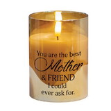 Dicksons PGC-04-11GD Led Candle You Are The Best Mother 4In