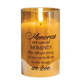 Dicksons PGC-05-06GD Led Candle Memories Are Special 5In Gold