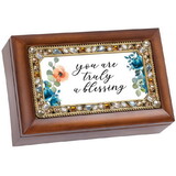 Dicksons PJ331SWG Petite Musicbox Jeweled You Are Blessing