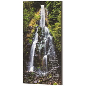 Dicksons PLK1020-864 For I Will Pour Water Wall Plaque