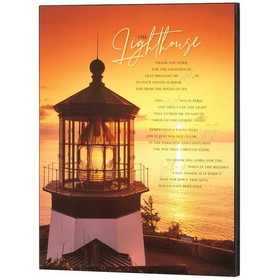 Dicksons PLK1114-913 Wall Plaque The Lighthouse 11X14 Mdf