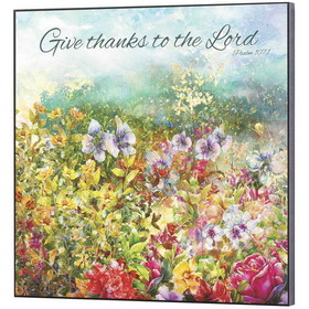 Dicksons PLK1212-929 Wall Plaque Give Thanks To The Lord