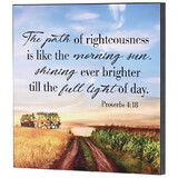 Dicksons PLK1212-953 Wall Plaque The Path Of Righteousness