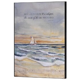 Dicksons PLK1216-444 Wall Plaque He Stilled The Storm