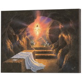 Dicksons PLK129-861 Jesus At The Tomb Wall Plaque