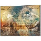 Dicksons PLK1410-860 You The Lion And The Lamb Wall Plaque