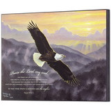 Dicksons PLK1410-890 Wall Plaque Bald Eagle Psalm 103:2-5